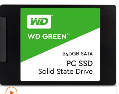 西部数据( WD） 240GB SSD 固态硬盘 SATA 3 540M/S SATA接口 台式机笔记本通用