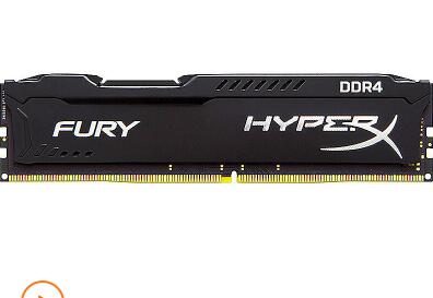 金士顿(Kingston) 骇客神条Fury系列 8GB DDR4 2400 台式组装机电脑内存条