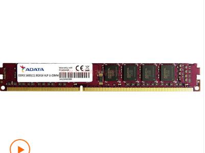 威刚(ADATA)万紫千红DDR3 1600 8G台式机内存条 兼容1333