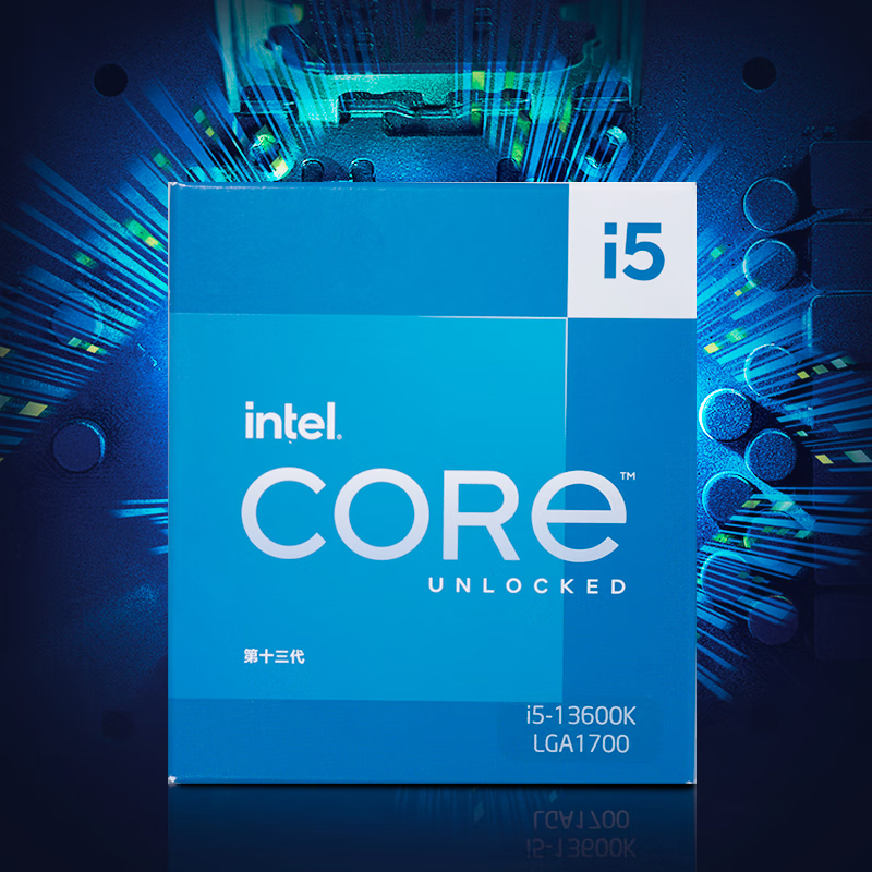 英特尔（Intel） 13代 CPU处理器 台式机 13代 i5-13600KF【14核20线程】